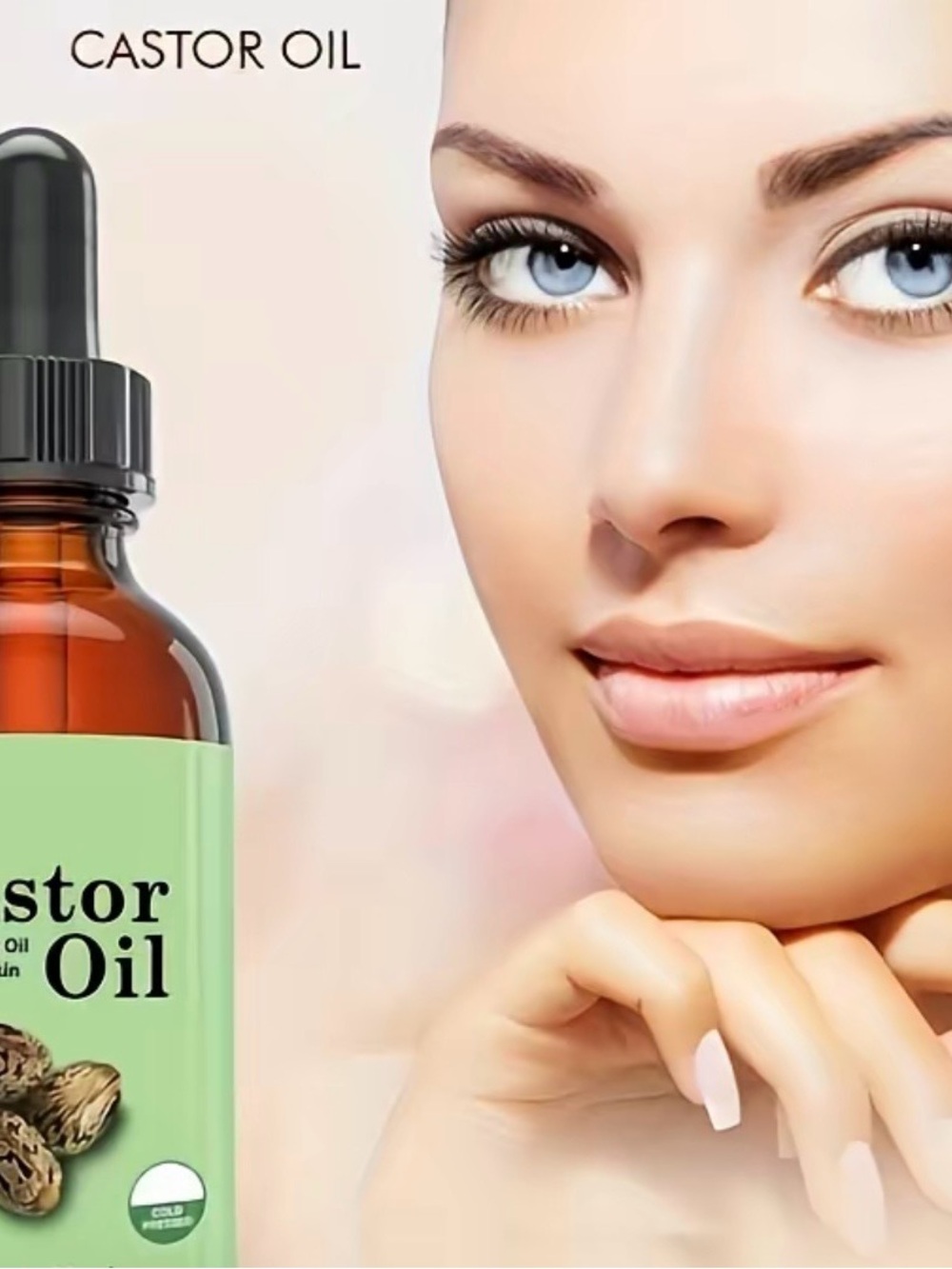 Castor Oil Skin & Hair Serum — Green Label